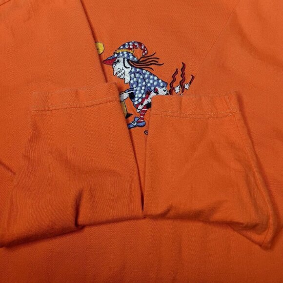 Vintage Halloween L Shirt Witch Ghost Goblin Cauldron Spell Kitschy Shenanigans - Picture 4 of 11